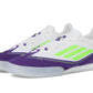 adidas Unisex F50 Messi Freestyle Sneaker White/Lucid Lemon/Unity Purple 13.5 US Men