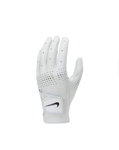 NIKE Unisex - Adult Tour Classic III Cad Lh Gg Gloves Pearl White/Pearl White/Black M/L