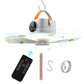 Rechargeable Tent Ceiling Fan with LED Light & Remote Control
