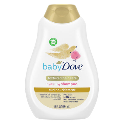 Dove Baby Champú Hidratante Texturizado - 13 fl oz