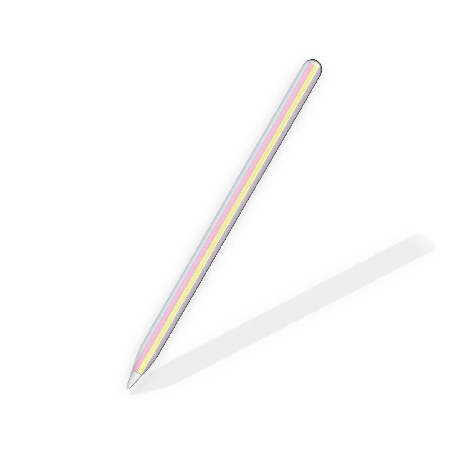 Diseño de mal gusto Funda compatible con Apple Pencil - Pegatinas de vinilo 3m Apple Skin Rayas de colores Apple Pencil Cover Envoltura completa para Apple Pencil (2da generación)