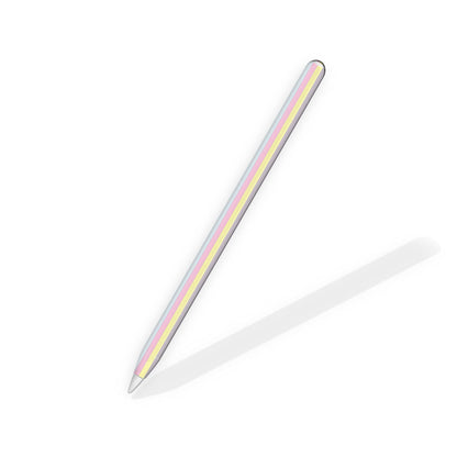 Diseño de mal gusto Funda compatible con Apple Pencil - Pegatinas de vinilo 3m Apple Skin Rayas de colores Apple Pencil Cover Envoltura completa para Apple Pencil (2da generación)