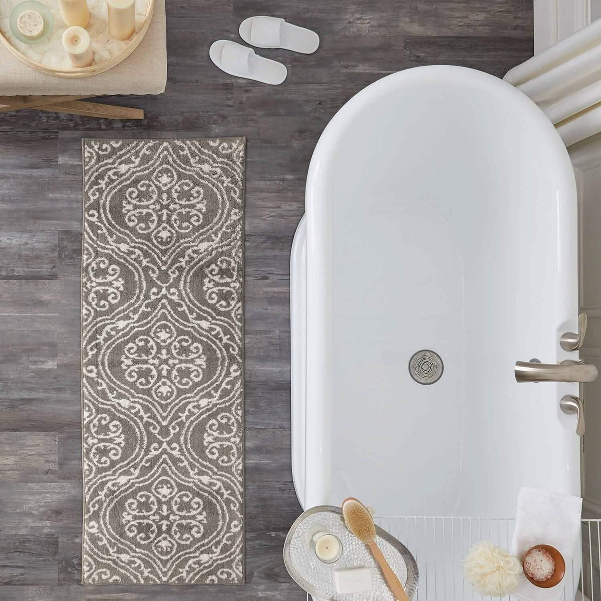 Alfombra de baño JQ diseño marroquí de la colección Adele