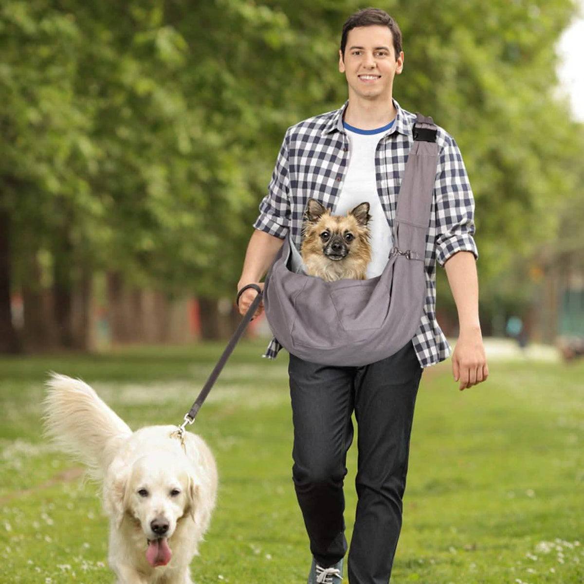Mochila ajustable para transportar mascotas
