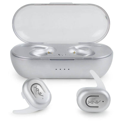 Auriculares inalámbricos verdaderos Aduro Sync-Buds con estuche de carga