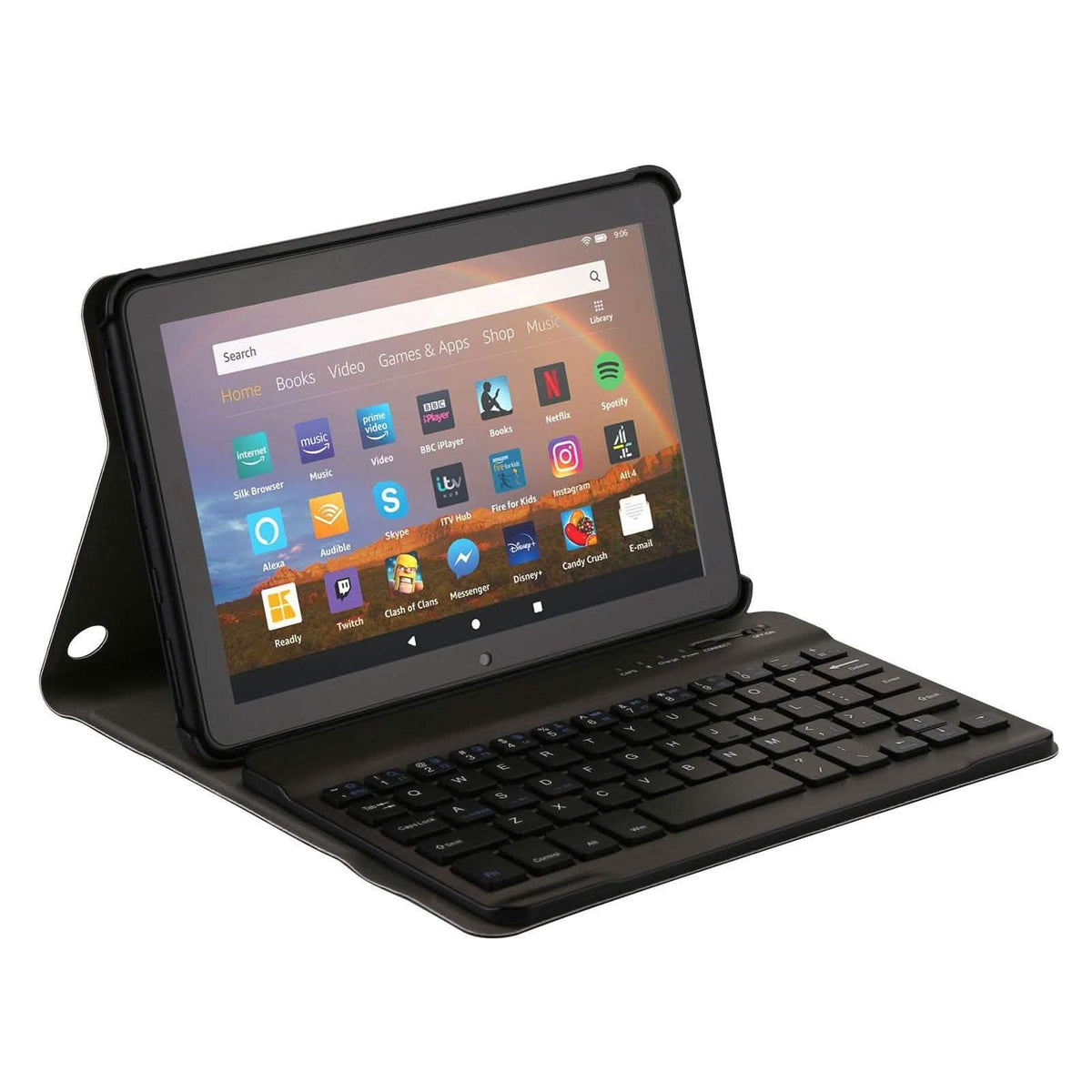 Funda con teclado para Kindle Fire AGPtEK