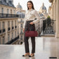 Italian Genuine Suede Shoulder Bag | Pavia