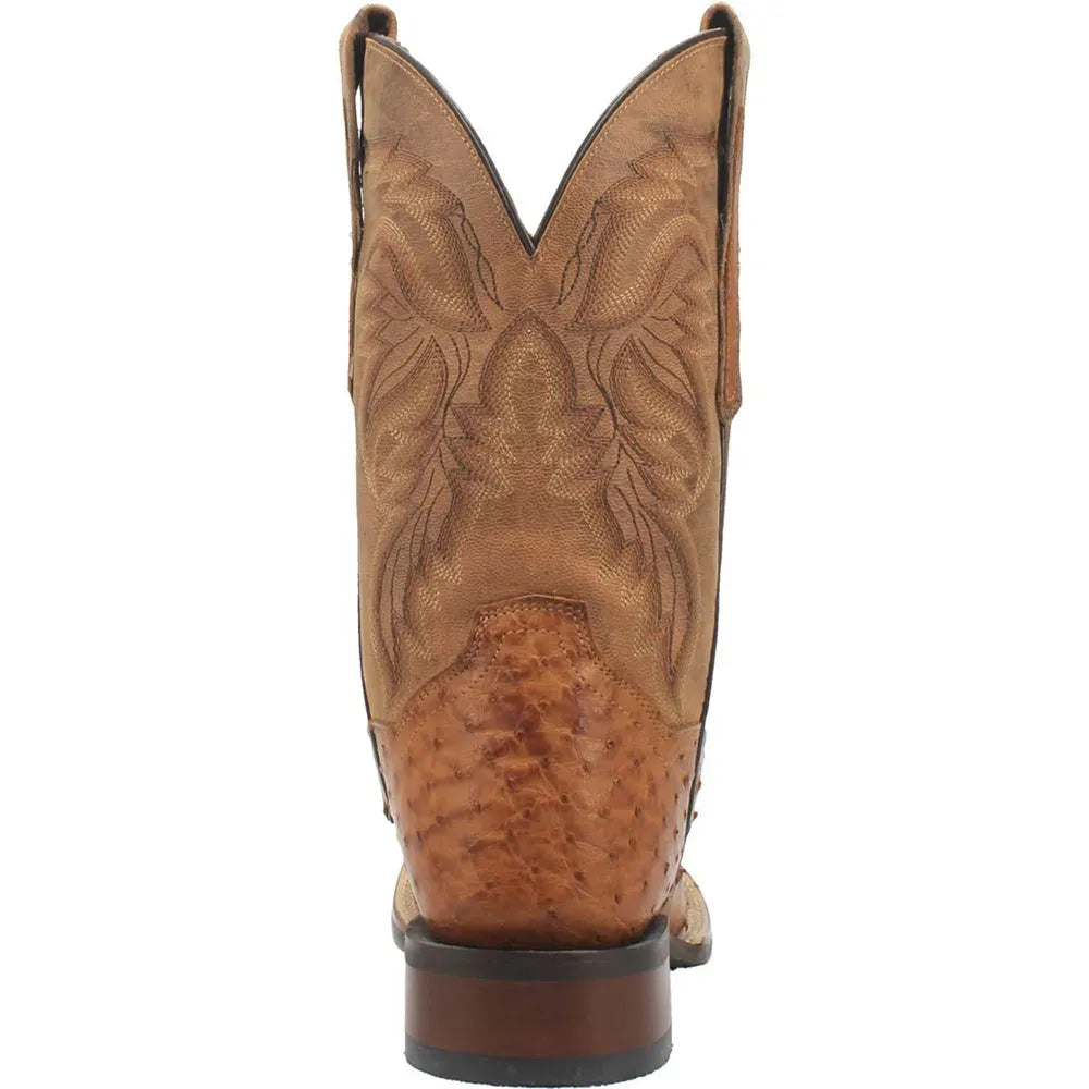 Dan Post Alamosa - Botas de vaquero de piel de avestruz para hombre