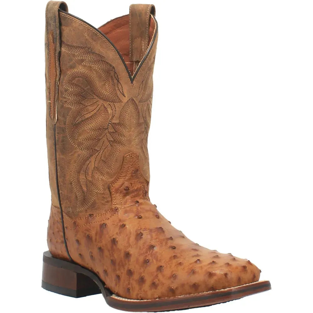 Dan Post Alamosa - Botas de vaquero de piel de avestruz para hombre