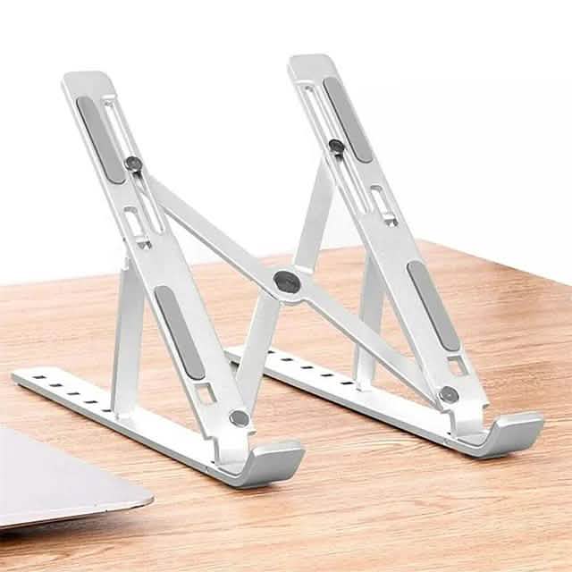 Soporte plegable portátil de aleación de aluminio para ordenador portátil