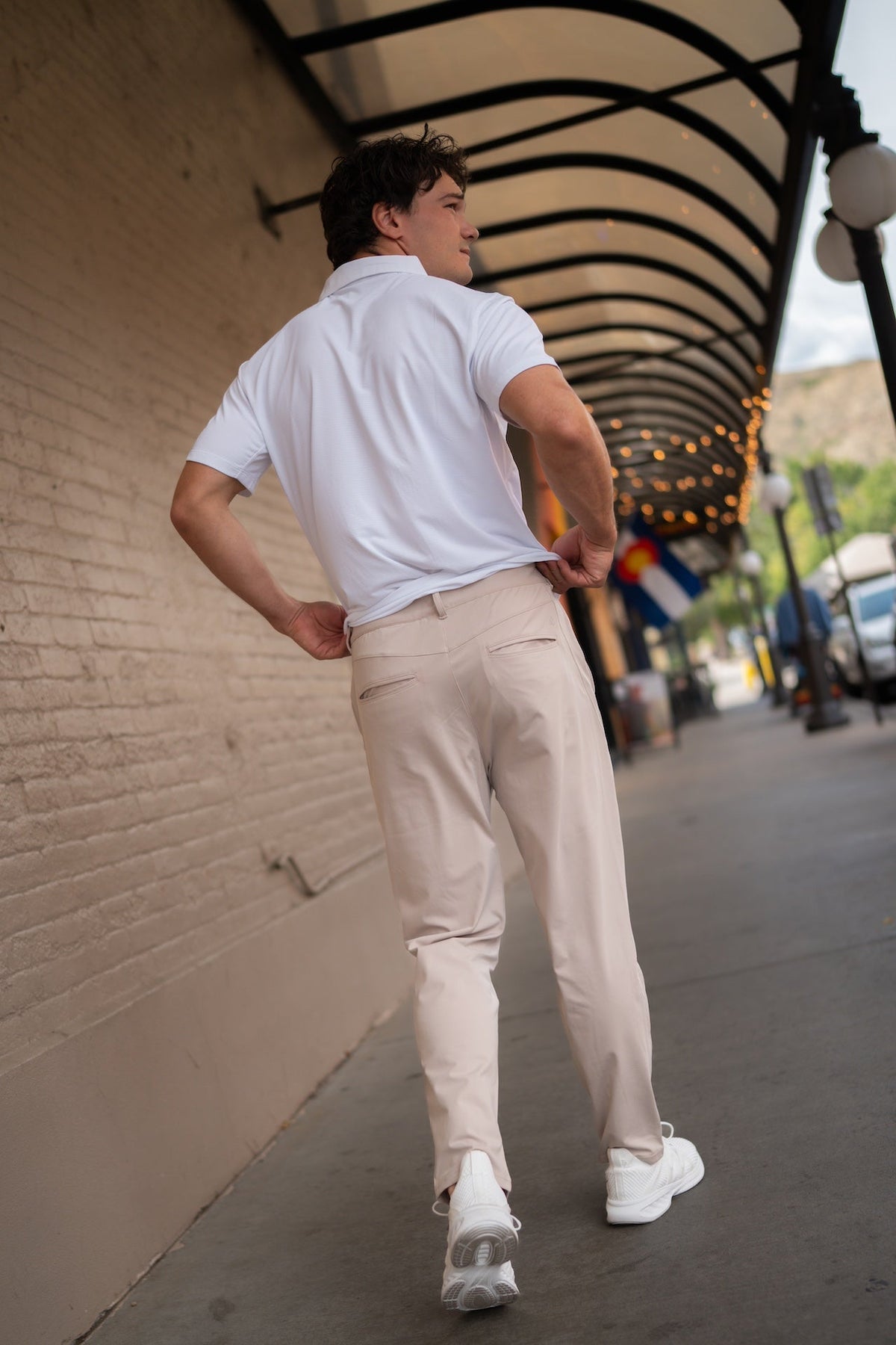 Pantalón de victoria cepillado