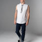 DETERMINED hooded sleeveless