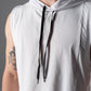 DETERMINED hooded sleeveless