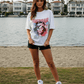 G West American Babe Oversized Women's T-Shirt