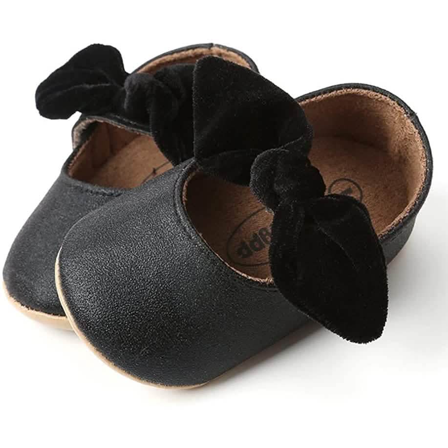 Zapatillas Mary Jane Antheron para bebé con lazo