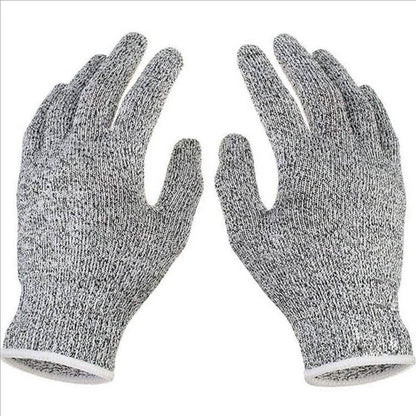 Guantes anticorte Grado 5 de seguridad a prueba de cortes y resistente a puñaladas de acero inoxidable