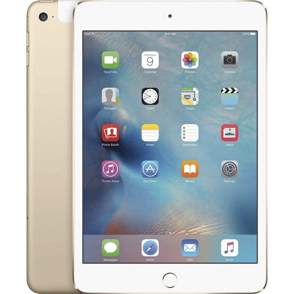Apple iPad Mini 4 WiFi + Cellular 4G LTE - Totalmente Desbloqueado (Restaurado)