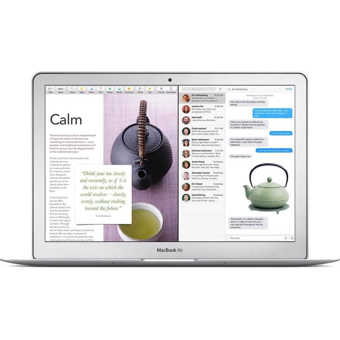 Apple MacBook Air 13.3-Inch 256GB 1.6GHz 4GB RAM Laptop (Refurbished)