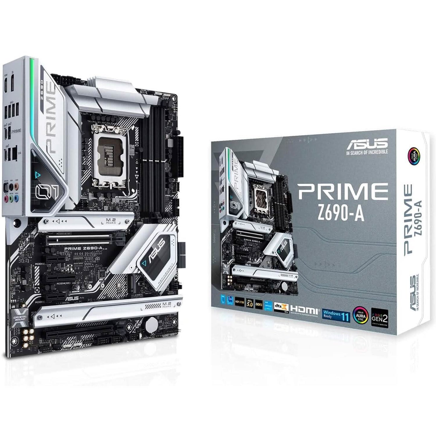 Placa base ASUS Prime Z690-A LGA 1700 Intel 12.ª ATX (Reacondicionada)