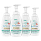 Baby Dove Baby Foaming Wash Fragrance Free Moisture 4 Count for Sensitive Skin Ultra Gentle 13.5 fl. oz.