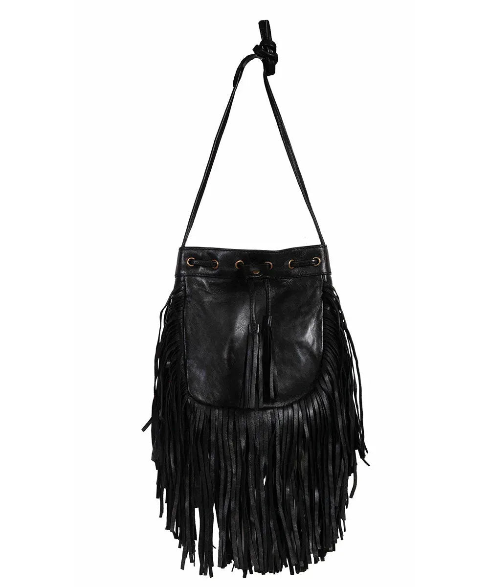 Bolso Bucket Scully Western Cascade Fringe - Bolso de mujer