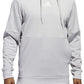 adidas Mens Team Issue Training Pullover Hoodie Grey XL