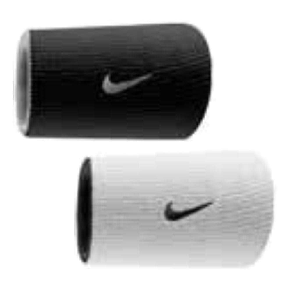 Muñequeras Nike Premier Home and Away Doublewide (Negro/Blanco Osfm)