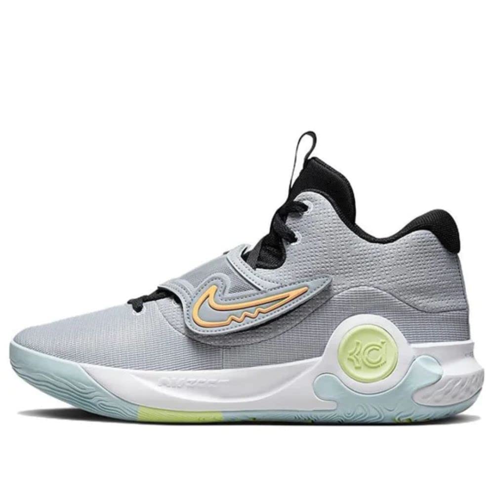 Zapatillas de baloncesto Nike Trey 5 X para hombre, gris lobo/blanco-volt apenas perceptible, talla 9.5