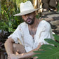 Peter Grimm Buenos Aires - Wide Brim Straw Fedora Hat