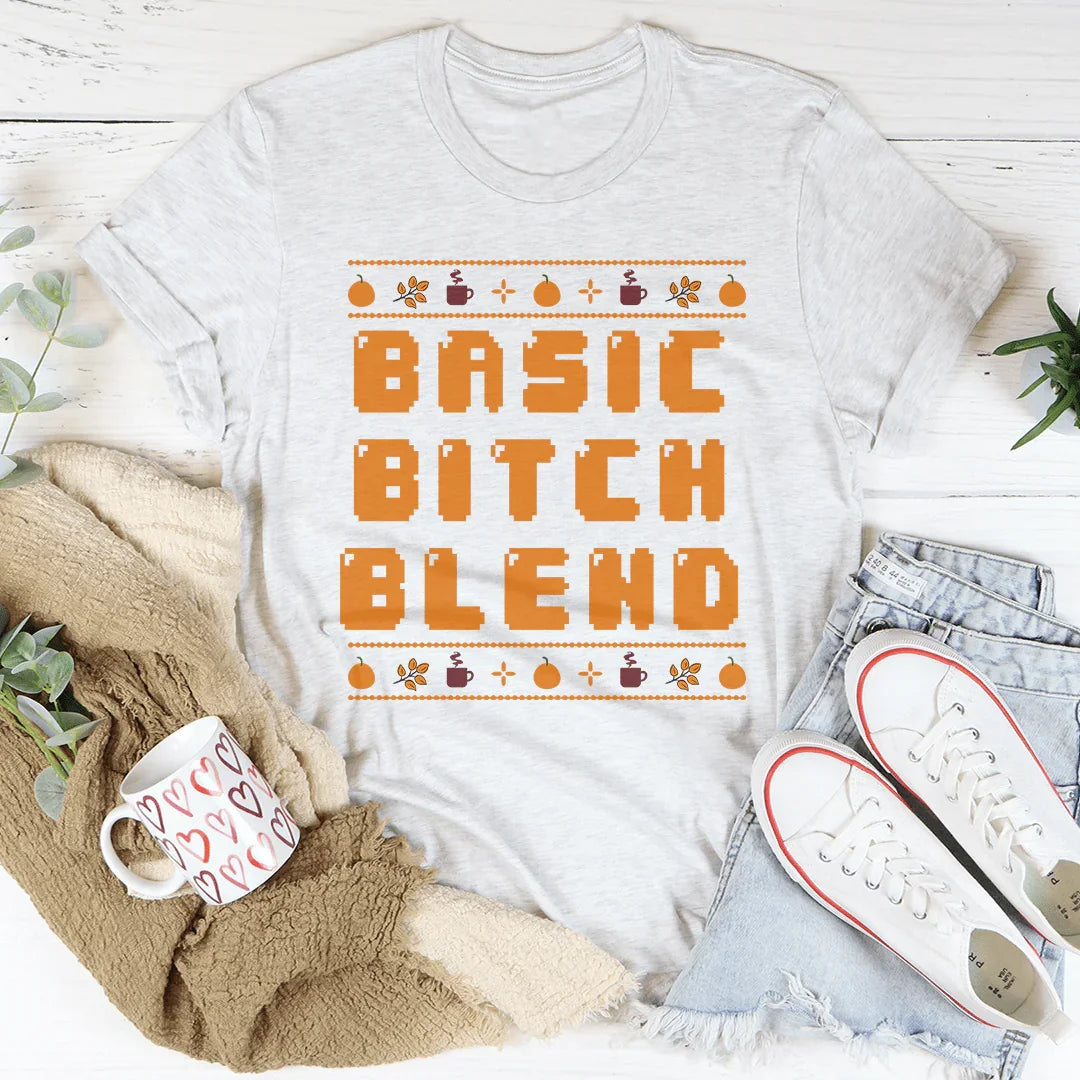 Coffee Humor Casual Shirt – "Basic B Blend"