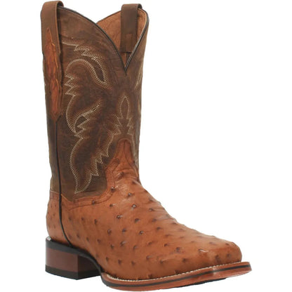 Dan Post Alamosa - Botas de vaquero de piel de avestruz para hombre