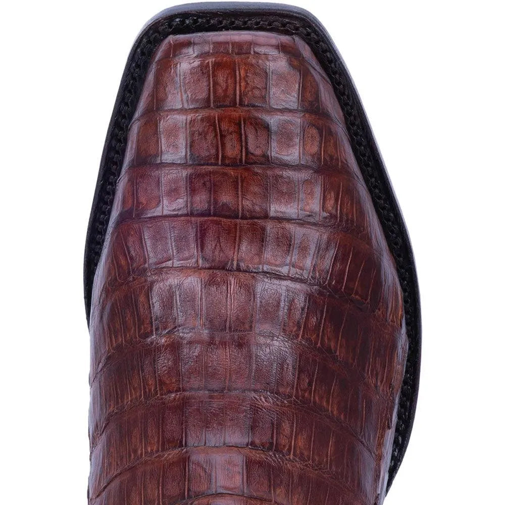 Botas de vaquero de cuero de piel de caimán para hombre Dan Post Bayou