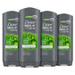 Dove Men+Care Jabón Corporal Extra Fresh para Hombres (4 unidades) para el Cuidado de la Piel: Limpia eficazmente las bacterias a la vez que nutre tu piel, 532 ml
