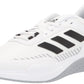 adidas Mens Dlux Trainer Running Shoe White/Core Black/Halo Silver 10