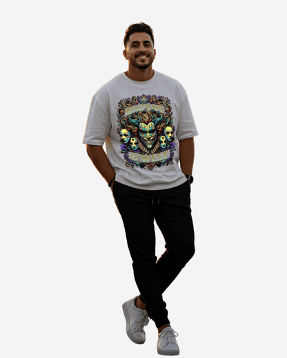 G West Behind The Mask Oversized T-Shirt Mens