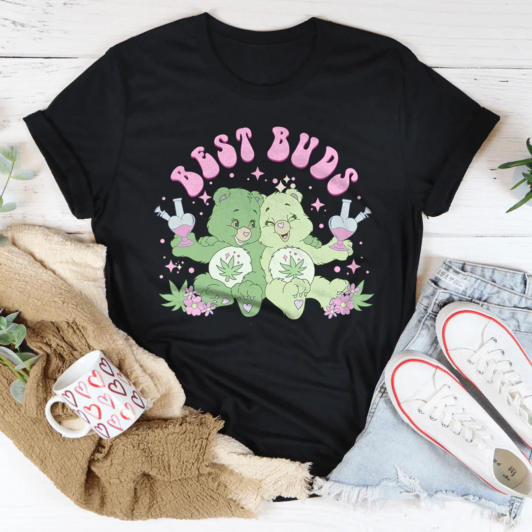Best Buds Floral Friendship Shirt – "Best Buds"