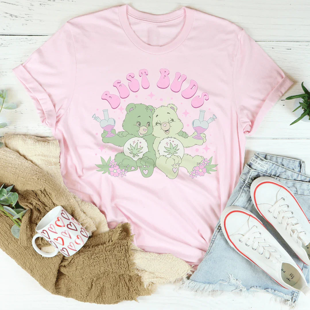 Best Buds Floral Friendship Shirt – "Best Buds"