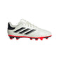 adidas Fútbol Copa Pure II Club Terreno Firme (Niño Pequeño/Niño Grande) Marfil/Negro/Rojo Solar 3 Niño Pequeño M