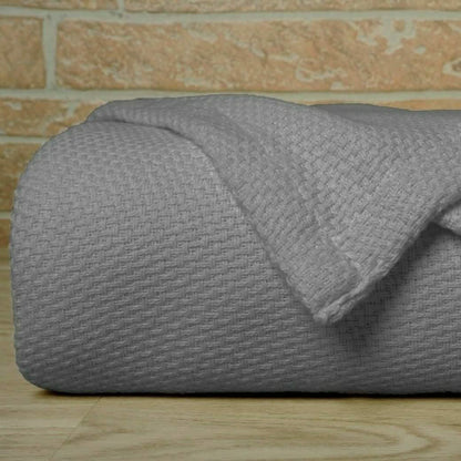 Manta térmica Bibb Home 100 % algodón con tejido de gofre
