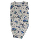 Pijama de niño grande con camiones y excavadoras de construcción