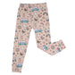 Pijama de patines retro para niños grandes