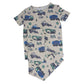 Camiones Excavadoras Construcción Pijama Niño Grande M/C