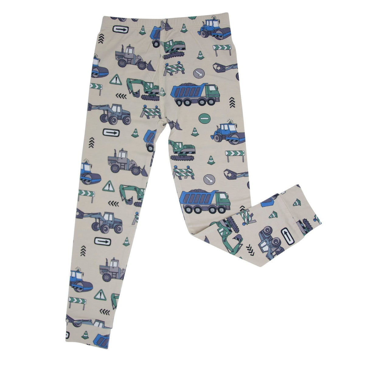 Camiones Excavadoras Construcción Pijama Niño Grande M/C
