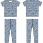 Pijama Barcos Piratas Niño Grande M/C