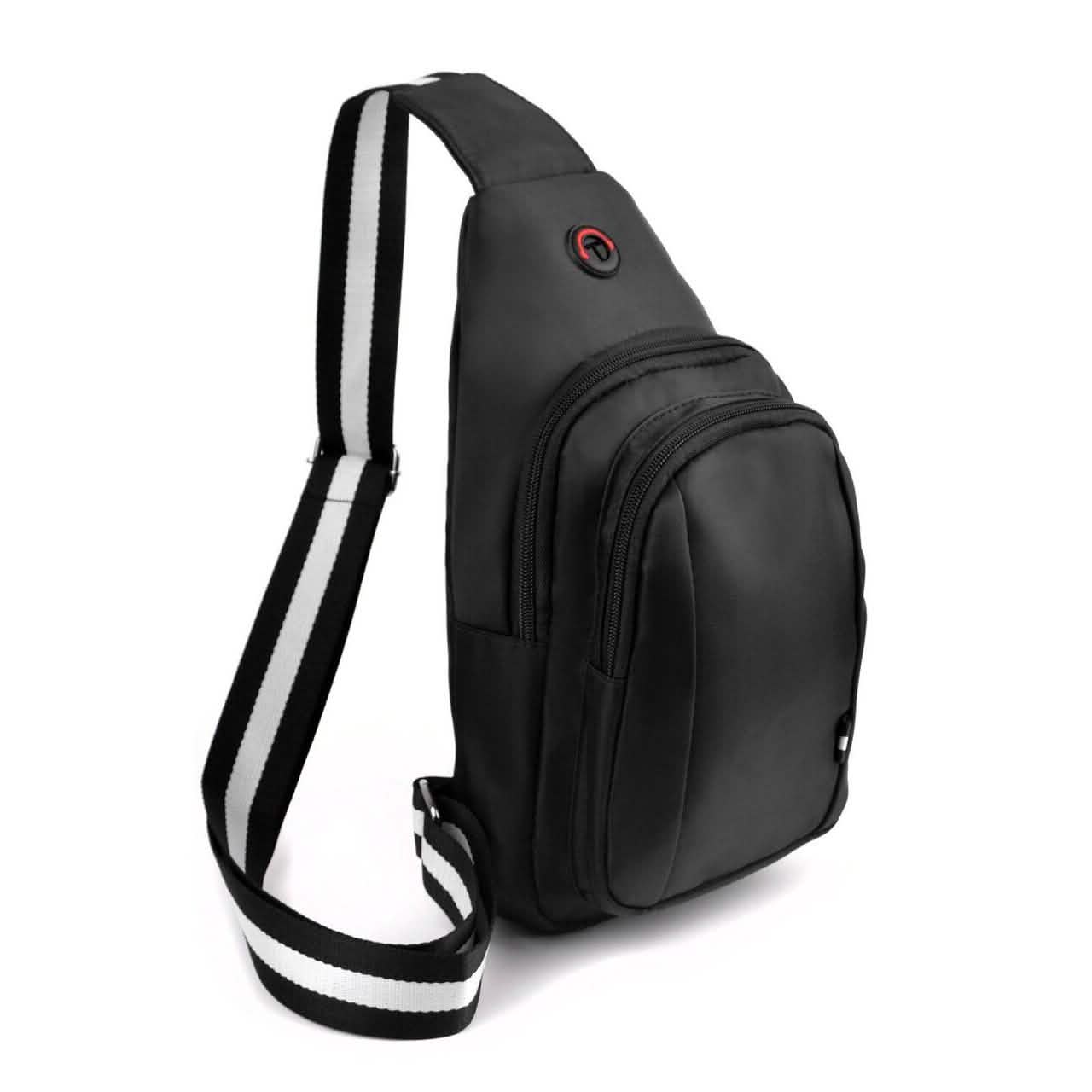 Bolsa cruzada bandolera negra