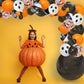 Classic Halloween Balloon Garland Kit– Black, Orange, Ghost & Bats