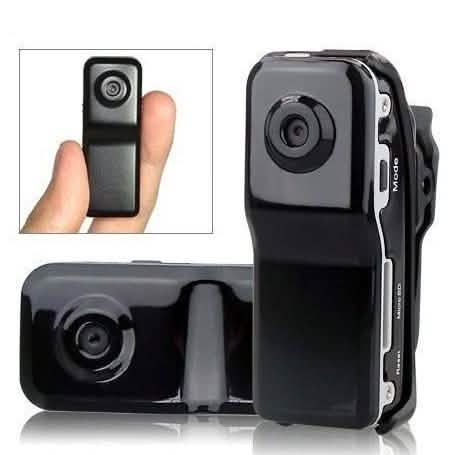 Cámara miniatura DVR deportiva negra