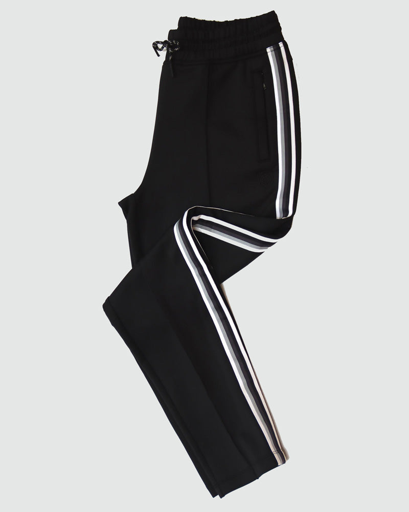 Pantalón de chándal Powerstripe de tiro medio, largo 7/8 de 28"