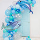 Underwater Blue Balloon Garland Kit