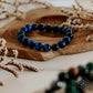 Pulsera Ojo de Tigre Azul